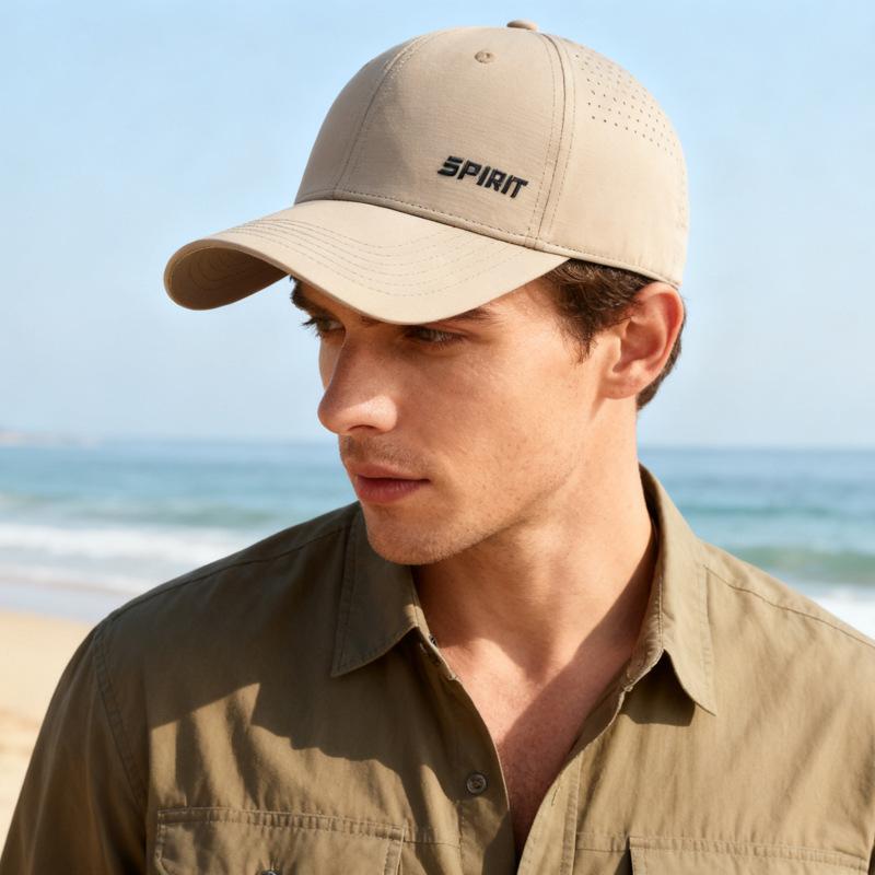 Men Women Baseball Cap Spring Summer Thin Quick-Drying Breathable Net Cap Outdoor Sports Sun Hat Cap