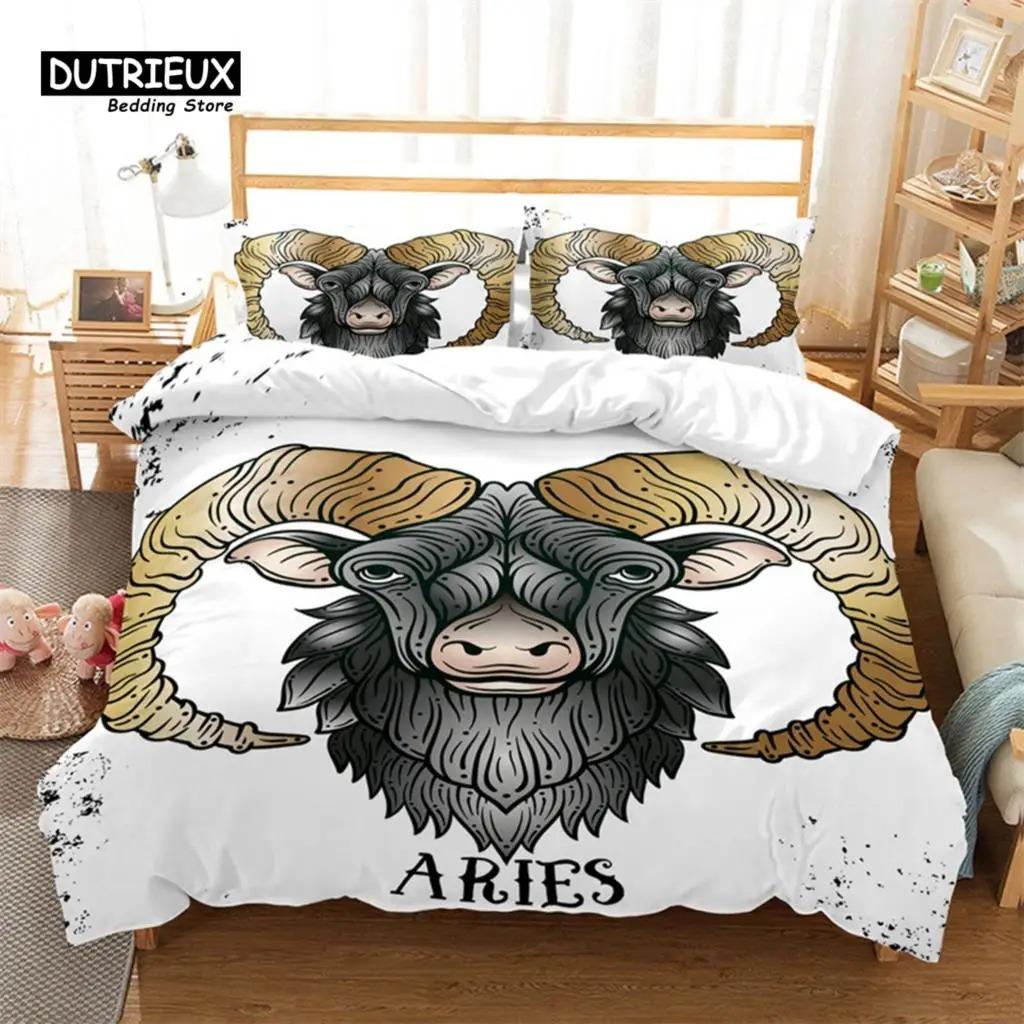 Mystery Constellations Duvet Cover Exotic Abstract Art Bedding Set Microfiber Comforter Cover King Queen For Adults Kids Bedroom