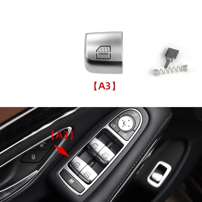 Innenraum Auto Fensterheber Schalter Knopf Abdeckung Kappe Ersatz Für Mercedes Benz E-Klasse W213 E200 E260 E300 E400 AMG