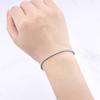 S925 Silver Bracelet Zircon Women Fashion Simple Engagement Wedding Charm Jewelry For Women Birthday