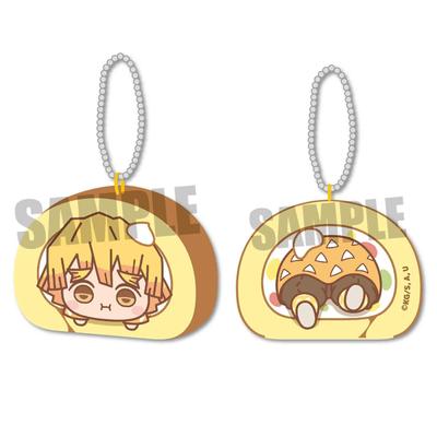 Demon Kimetsu No Yaiba Zenitsu Agatsuma Scattered Mascot Roll Cake Slayer Ver.