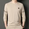 Long-sleeved T-shirt Men's Spring and Autumn New Round Neck Top Casual Versatile Trendy Simple Sweatshirt Men's Bottoming Shirt