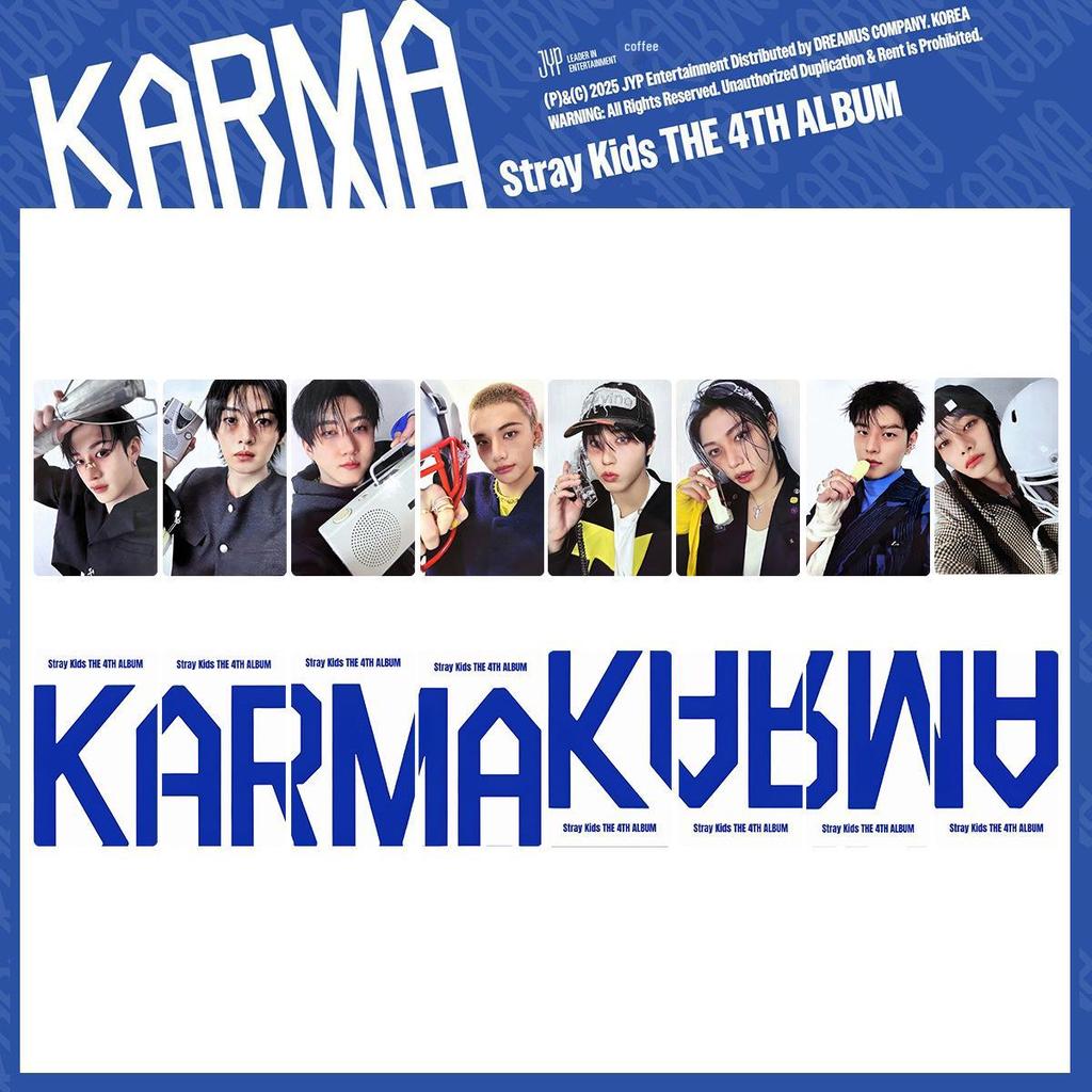 STRAY KIDS 'KARMA' Official Merchandise SKZOO Special Photocard