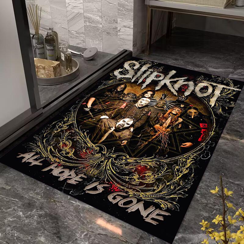 Slipknot: Rebellion carpet Doormat Living room and bedroom mats Bathroom mat Fashion Protective pad