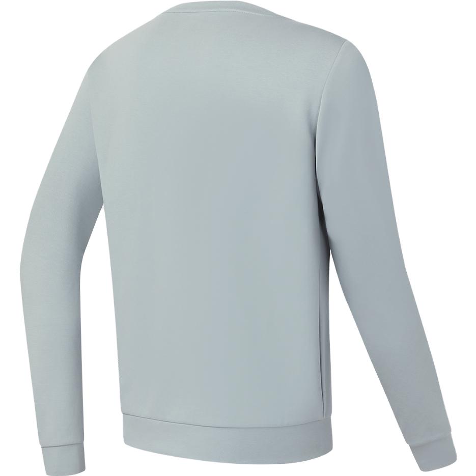 Fila 2023 Autumn New Basic Sports Running Long Sleeve Pullover Fitness Top Men Tops Blue Gray A11M341204FBU