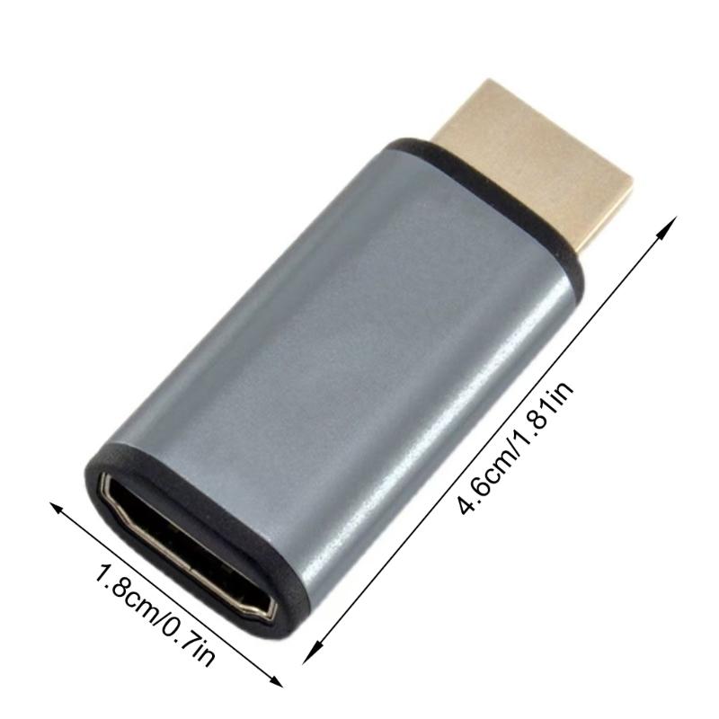 HDTV Virtual Display Screen Adapter Metal EDID Emulator For Multi Monitor Setups With 4K60Hz Resolution Support