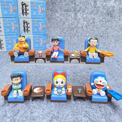 Doraemon Figure Cinema Series Model Cute Shizuka Minamoto Anime Decoration Ornament Children's Toy Cute 5Cm Gifts Childrens