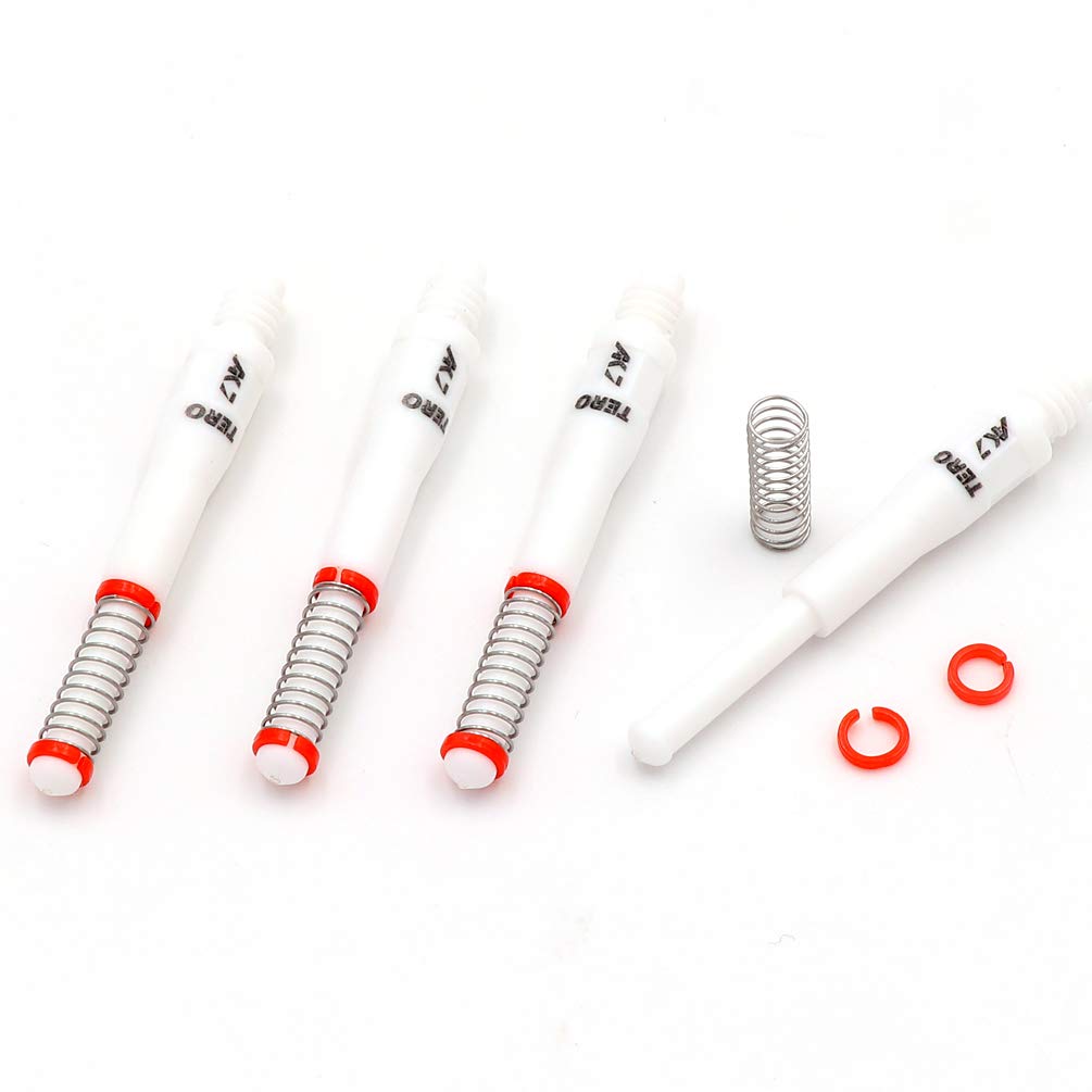 

CUESOUL TERO System AK7 Darts Shaft Telescopic Built-in, 4pcs M-37mm (CS-AK7+2) белый