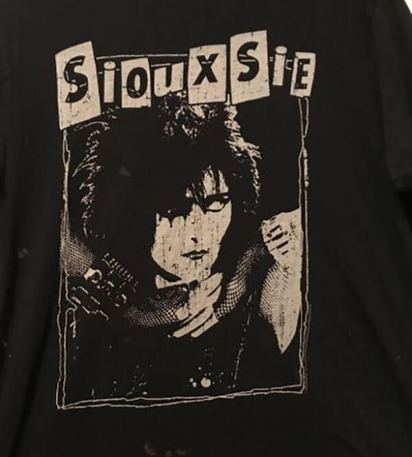 Футболка Siouxsie and the Banshees Черная Унисекс ND029 Унисекс Футболка XL