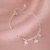 [Shell Starfish Bracelet] Women Niche Versatile Light Luxury Zircon Jewelry Simple Fashion Elegant