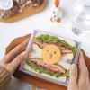 Scatola Rettangolare per Sandwich, Rotolo Torta e Pasticceria Confezione da 50 Pezzi per Confezione