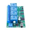 AD22B04 4 Channel DTMF Signal Tone Voice Decoder Relay Switch Module Non-Locking/Self-Locking/Interlocking/Time Delay