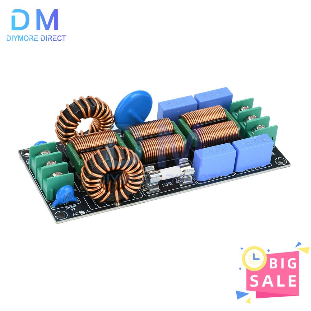 AC 110-250V Four Stage AC Power Supply AC110V 220V Power Supply EMI Electromagnetic Interference Filter