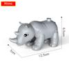 NEW Big Size Building Blocks Accessories Figures Animals Block Dinosaur Kangaroo DIY Bricks Assembly Toys For Children Kids Gift