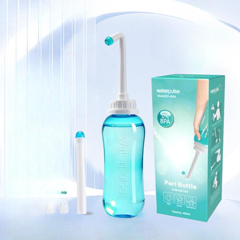 Waterpulse 400ml Handheld Bidet Shattaf For Postpartum Care Perineal Cleaning And Feminine Hygiene Portable Squirt Bottle