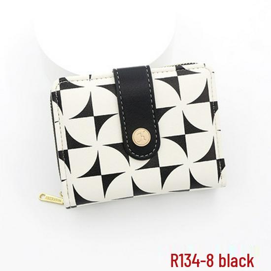 Japanese Cute Kitten Women's Wallet: Short Student Card Holder & Zipper Coin Purse