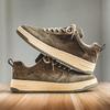Mens Sneakers New Trend Casual Leather Suede Vulcanized Shoes Men Tenis Luxury Trainers Comfy Man Walking Running Jogging Shoes