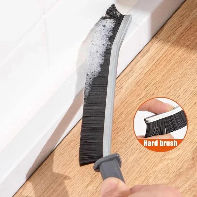 Crevice Hard-Bristled Cleaning Brush Grout Cleaner Scrub Brush Deep Tile Joints Crevice Gap Cleaning Brush Tools Accessories