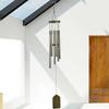 Classic 26 Inch Aluminum Pipe Wind Chimes With Wooden Hanging Tag Farmhouses Terraces Gardens Balcony Corridor Decoration