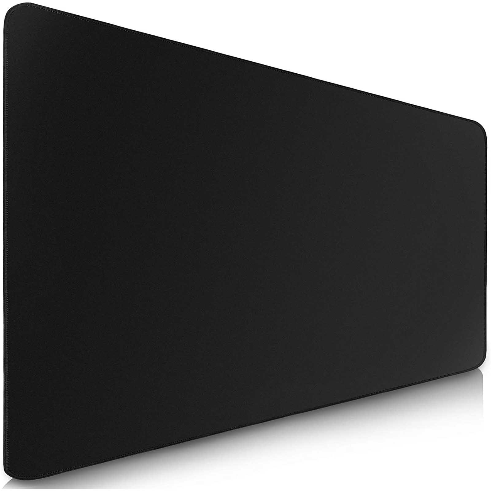 

(SU)Коврик для игровой мыши 90x40 см, нескользящая резиновая основа, специальная поверхность, черный