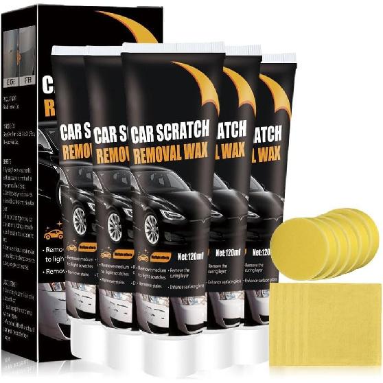 Leiteea Car Scratch Remover Kit, Wax-Based, Universal Compatibility, Professional Deep Scratch Repair for Vehicles