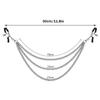 Multiple Colors Nipple Clip With Chain Stimulator Clitoris Clamps Slave Adult Games Body Clamps Accessories Bondage Nipple
