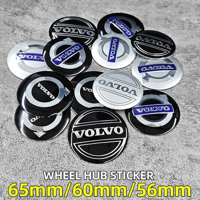4 τεμ. 56mm 60mm 65mm Καλύμματα Κέντρου Τροχών Αυτοκινήτου Σήμα Αυτοκόλλητο Αυτοκόλλητα Για XC90 XC60 C30 T6 S60 C70 XC40 V40 XC70 V70 V60