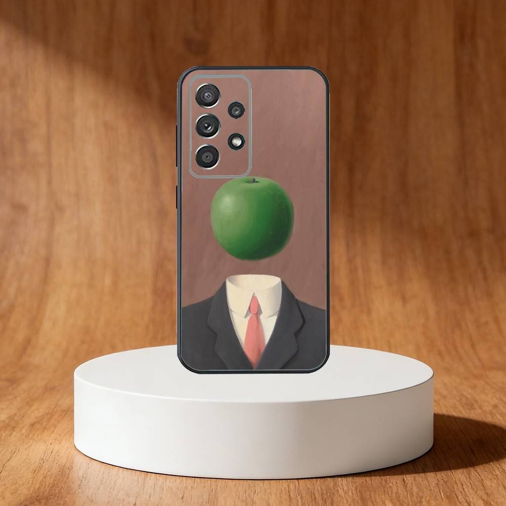 

Rene Magritte Art Aesthetic Phone Case For Samsung S25,S24,S21,S22,S23,S30,Ultra,S20,Plus,Fe,Note,10,9,5G Black Cover Samsung S26ULTRA