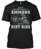 Emmons With A Dirt Bike T-Shirt Made In the USA Size S To 5XL