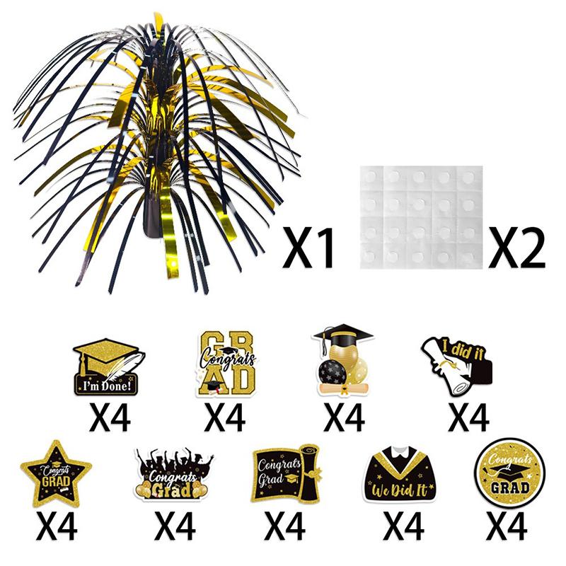 

1St Graduation 3D Decoration Congratulations Graduation Party Decoration Graduation Season Theme Decoration Supplies