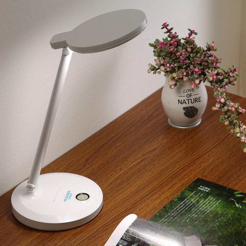 1PC Led Eye Protection Desk Lamp Student Reading Charging Desk Lamp Folding Learning Bedside Desk Lamp Smart Desk, Desk Lamp Led