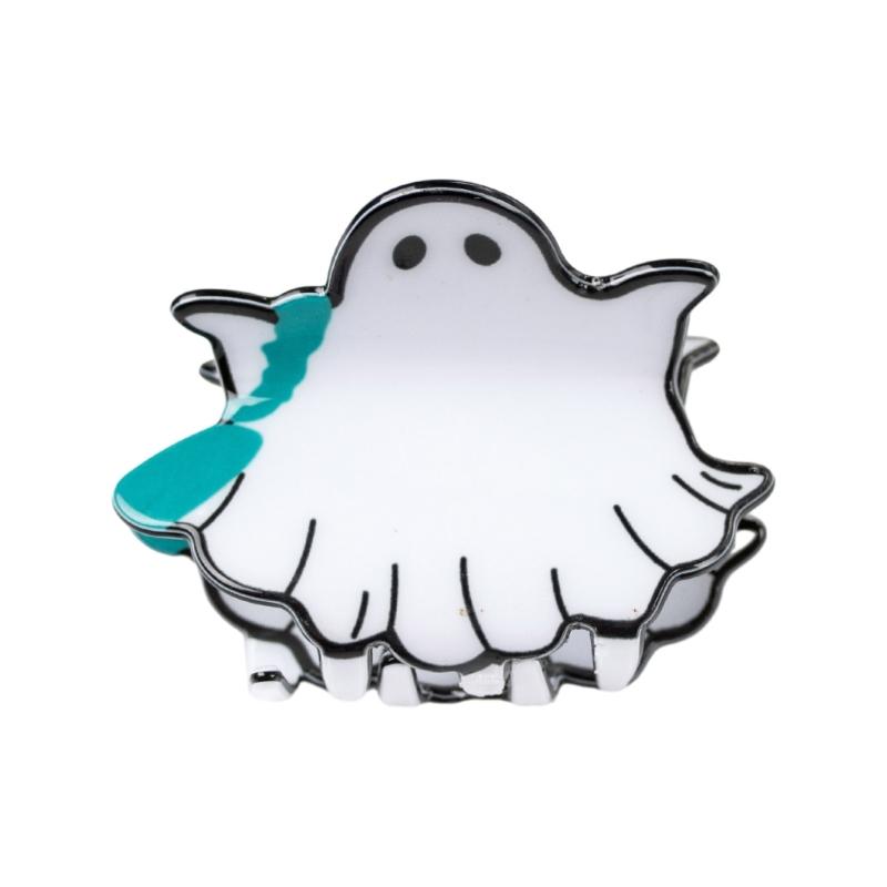 Delicate Ghosty Shape Hair Claw for Woman Girls Hair Clip for Long Hair Nonslip Hair Clip Delicate Travel Hair Clip