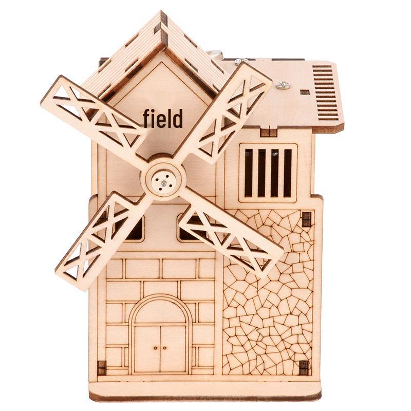6-Year-Old Wooden 3D Model Puzzle
