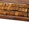 Rustic Wooden Rubber Stamps Alphabet Letter Card Kids Painting Symbol for Diary, Scrapbook, Writing,
