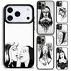 Demon Nun Devil Satan Cross Phone Case For iPhone 17 16 15 14 13 12 11 Pro Max Plus 17Air Soft Silicone Cover