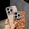 Pink Leopard Print Lichee Pattern Phone Case For Xiaomi Redmi 12 13 14C 13C 12C Redmi Note 14 Pro Plus 5G 13 12S 12 11 10 Cover