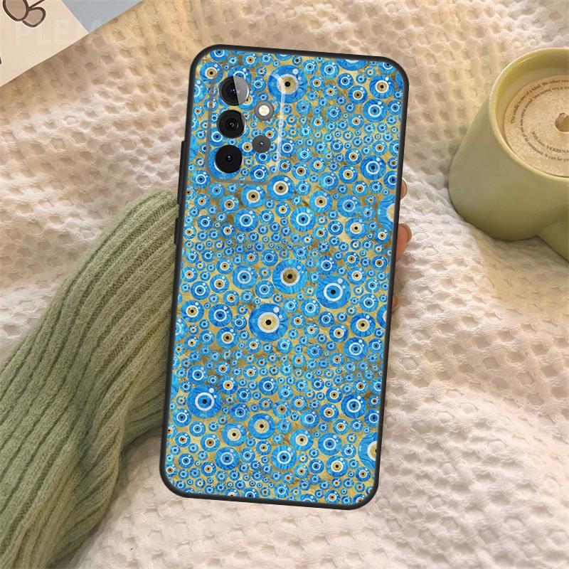 Evil Eye For Samsung Galaxy A52 A52S A32 A12 A22 A72 A21S A50 A70 A71 A51 A33 A73 A53 Cover Case