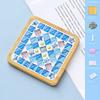 Square Round DIY Mosaic Cup Mat Mosaic Glass Bamboo Pad Creative Handmade Coaster  Toys