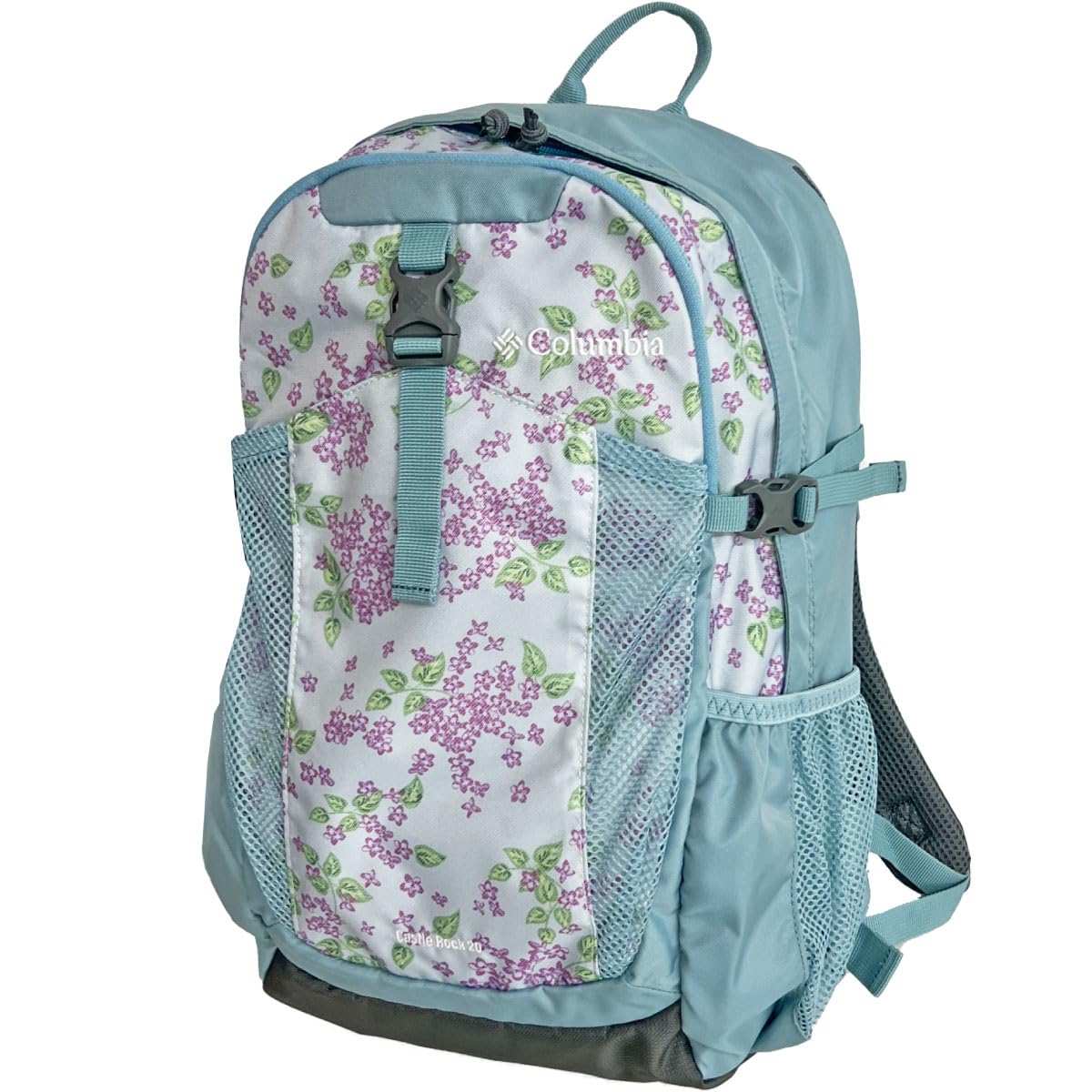 

Columbia Castle Rock 20L Backpack II with Rain PU8663 Storm Flower Cover, (447 Pattern)