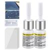 Car Window Repair Kit Glass Nano Repair Fluid 2 Piece Glass Repair Kit Glass