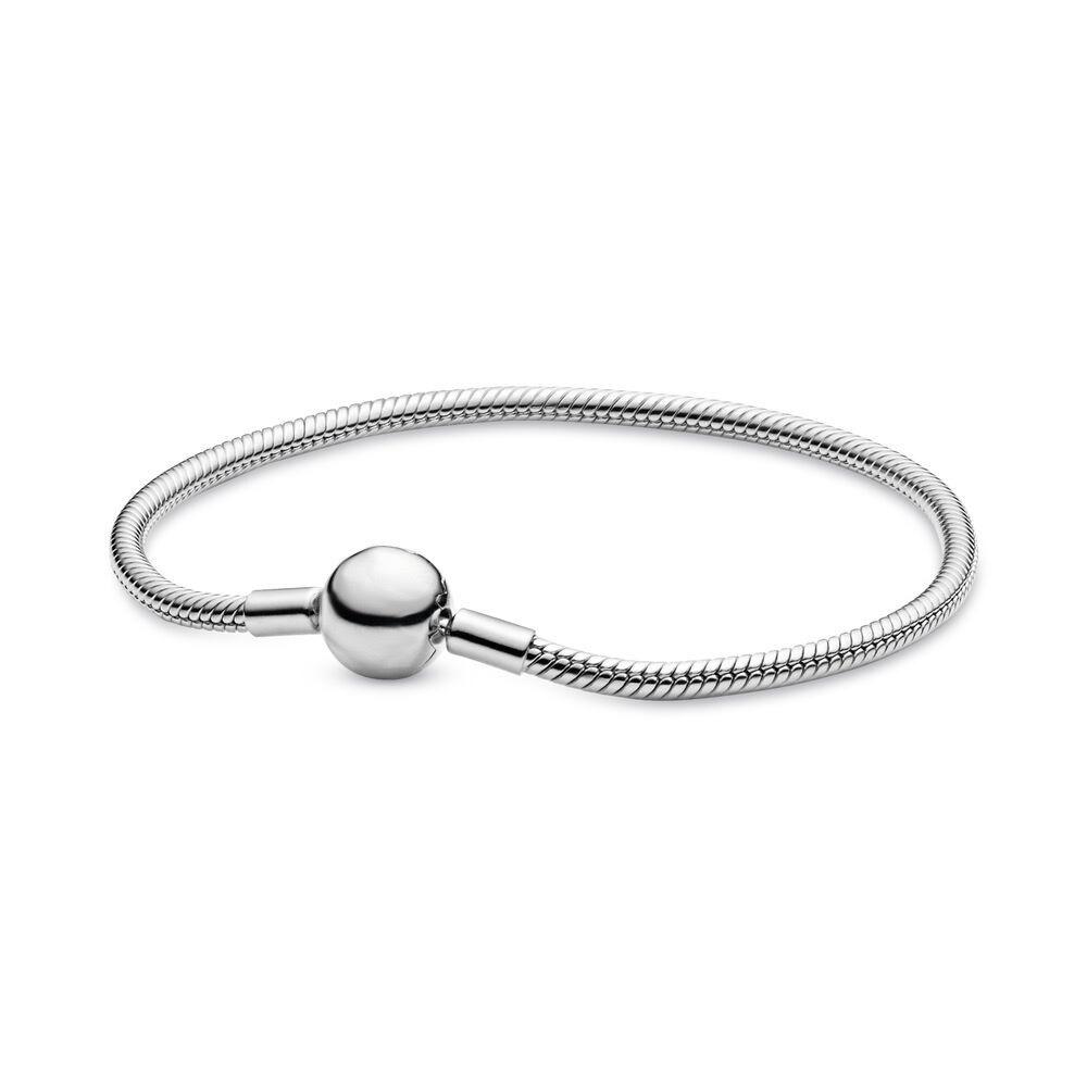 Titanium Steel Heart Bracelet Classic DIY Snake Chain Never Fade Trendy Jewelry Gift for Women