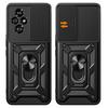 For Honor 200 5G Case Kickstand PC+TPU Phone Cover with Slide Camera Lid