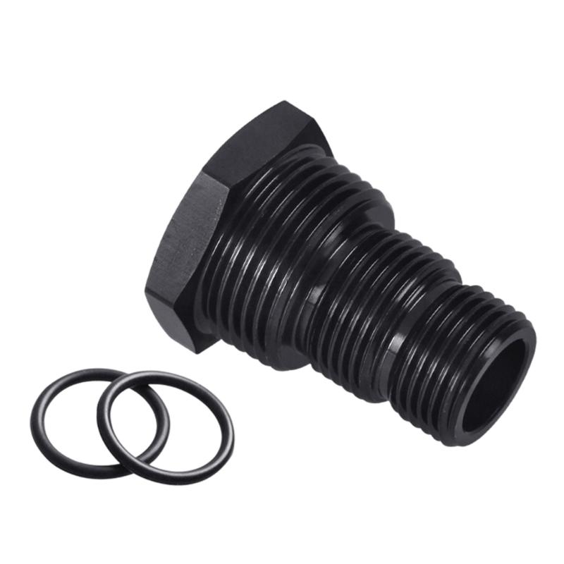 Inline Fuel Pressure Gauge Adapter Oil Filter Regulator Fitting For Efficient Fluid Dynamics Easy Installation