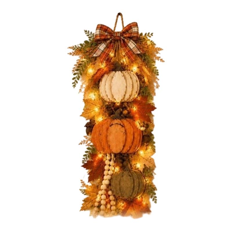 Doorway Lighted Accent with Top Loop, Soft Lighting Wall Piece for Entry Hall, Shelf Display, and Home Styling
