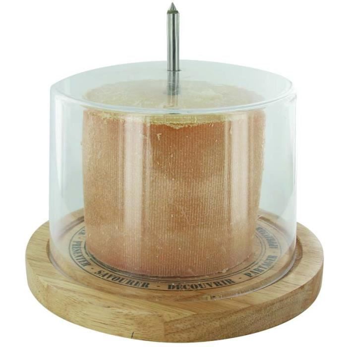 RACLOIR A FROMAGE AVEC CLOCHE 18CM