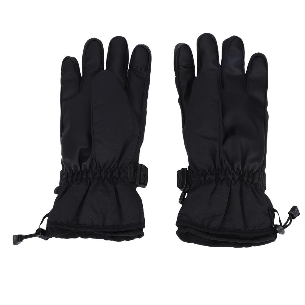 Winter Rechargeable Electric Warm Heated Gloves Men Women Battery Powered Heating Gloves with Reflective Strips for