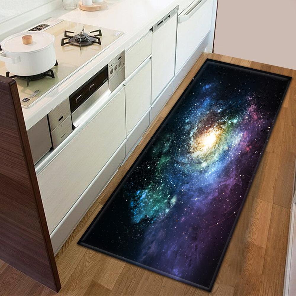Kitchen Door Mat Bedroom Carpet Non-slip Floor Balcony Corridor Long Carpet Bedside Living Room Floor Mat
