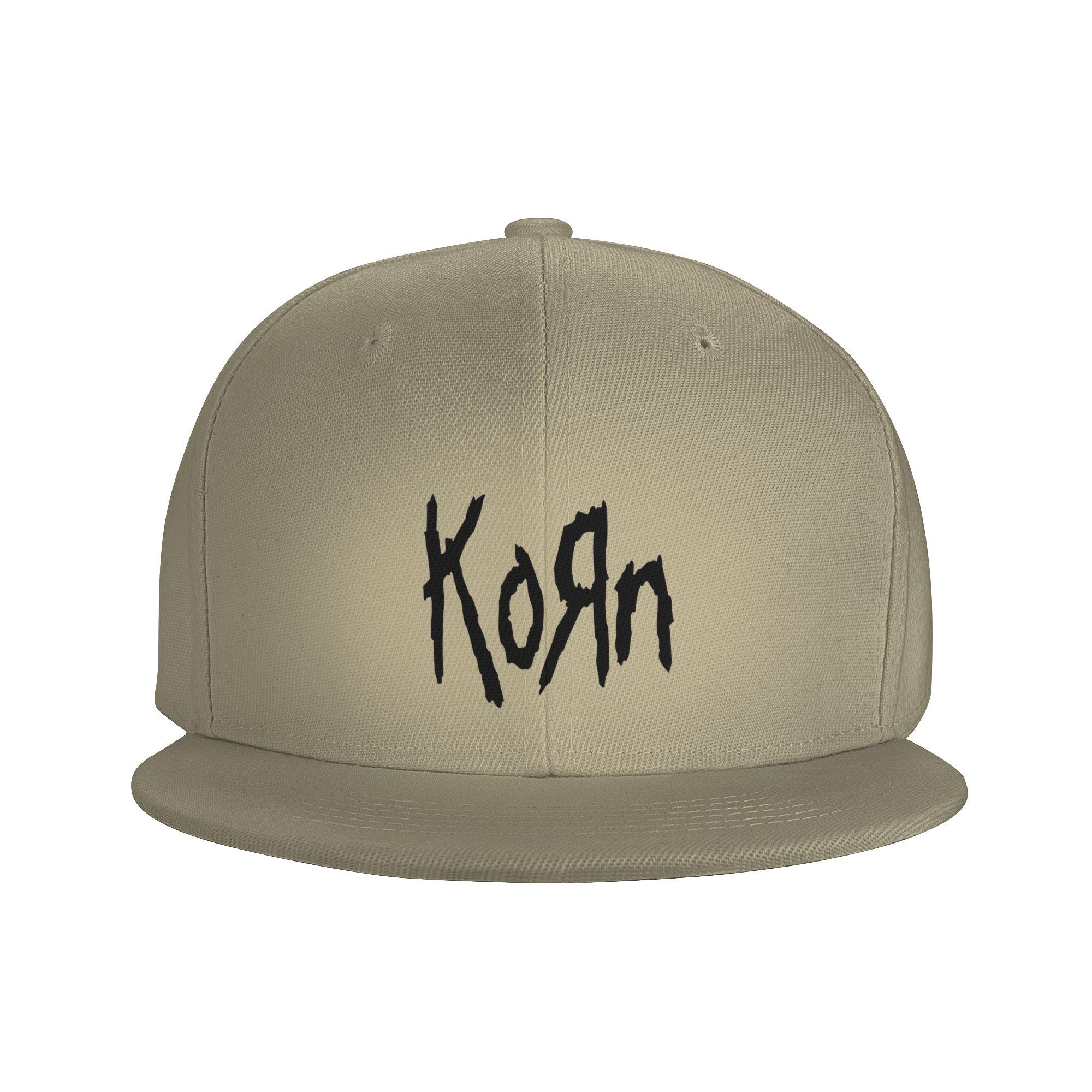 

Korn Band Rock Metal Music Baseball Caps Snapback Fashion Baseball Hats Breathable Casual Casquette Outdoor for Unisex One Size