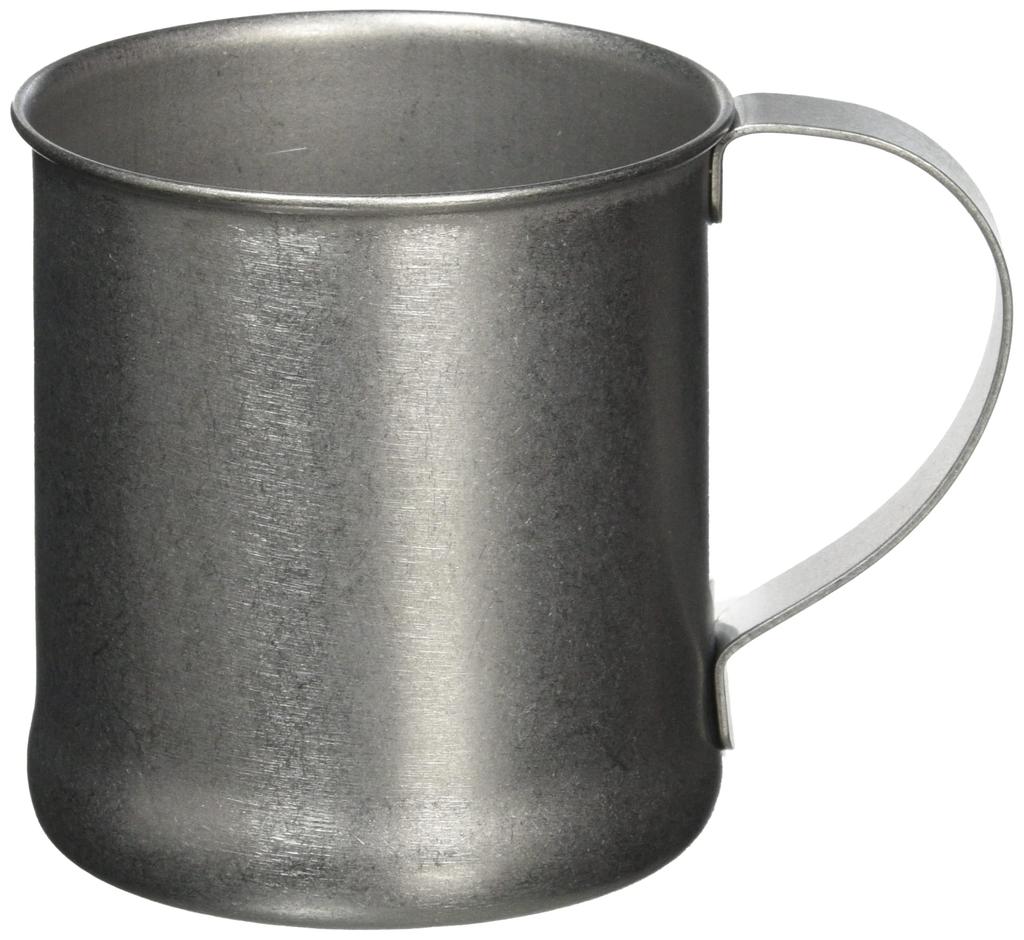 Vintage Inox Mug, 300ml, Made In Japan, VINTAGEINOX [Authentic]. Perfect for Cafes, Restaurants, Outdoor Activities, and Camping. Stainless Steel Mug