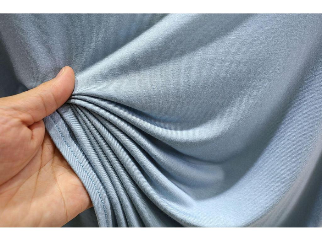 Women's Summer Cotton Crew Neck Short Sleeve Casual Elastic T-Shirt